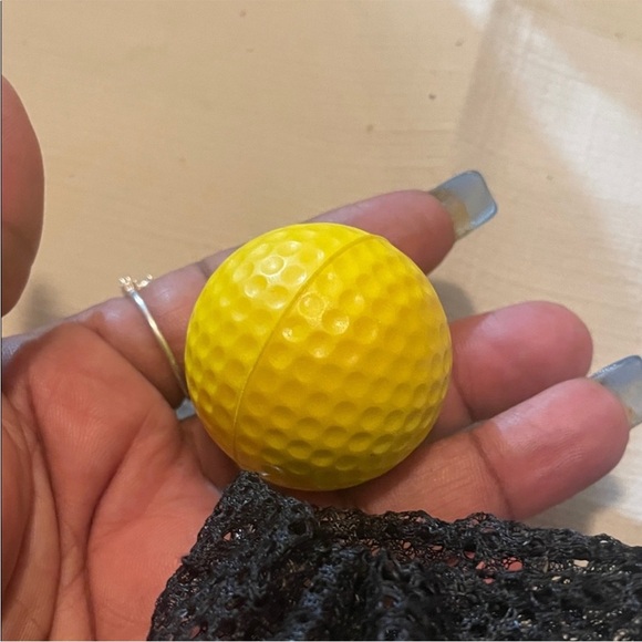 Set of Yellow Practice Golf Balls Foam - Picture 2 of 3